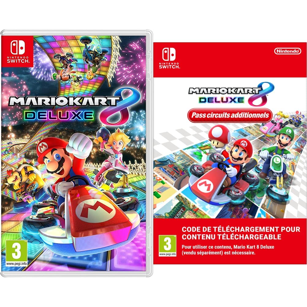 Nintendo Switch 本体 + Mario Kart 8 Deluxe Nintendo Switch Mario Kart 8 Deluxe Console Bundle HACSKAAL1